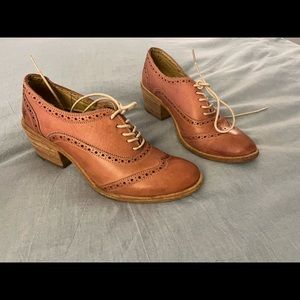 Frye Brown Ankle Booties